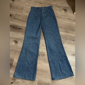 Vintage 70s Levi’s Orange Tab High-Waisted Pants Bell Bottom.